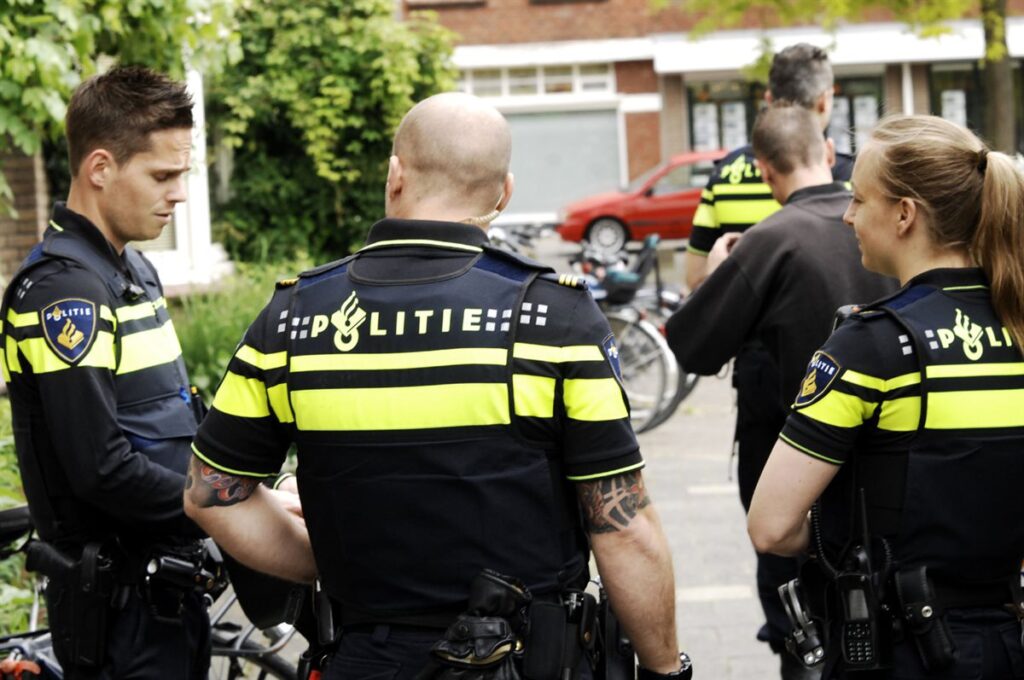 Dutch Police officers
